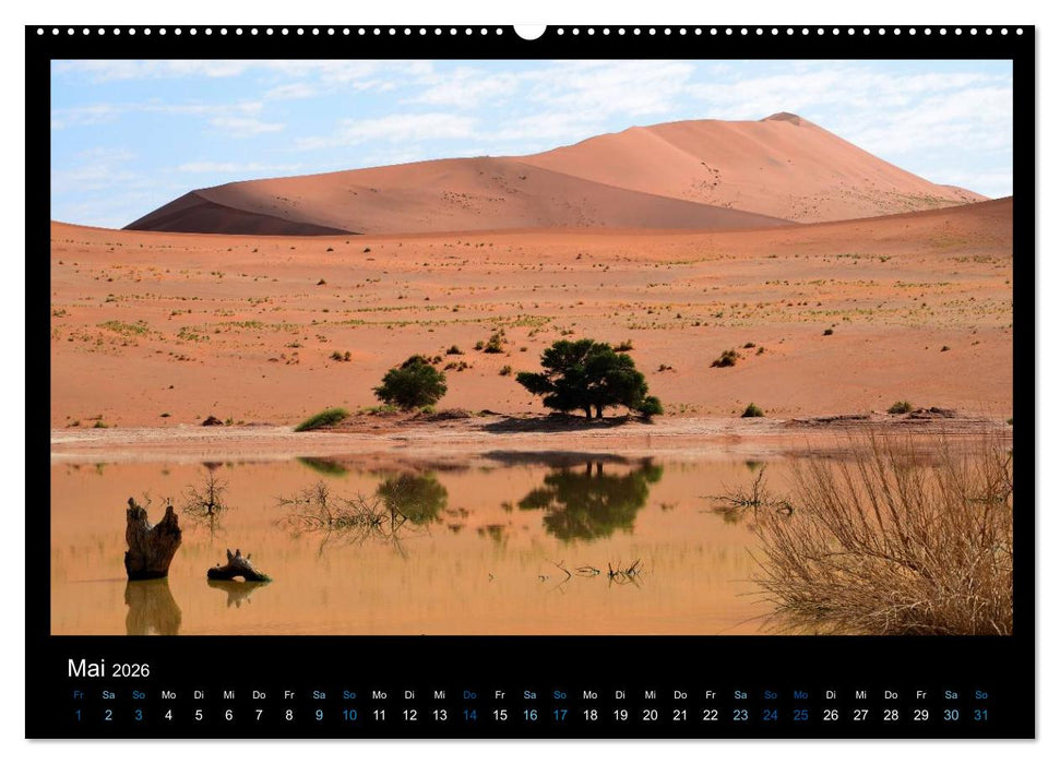 Namibia 2026 Farben der Wüste (CALVENDO Premium Wandkalender 2026)