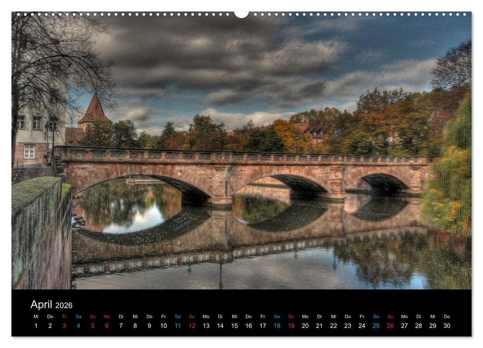 Meine Stadt Nürnberg 2026 (CALVENDO Wandkalender 2026)