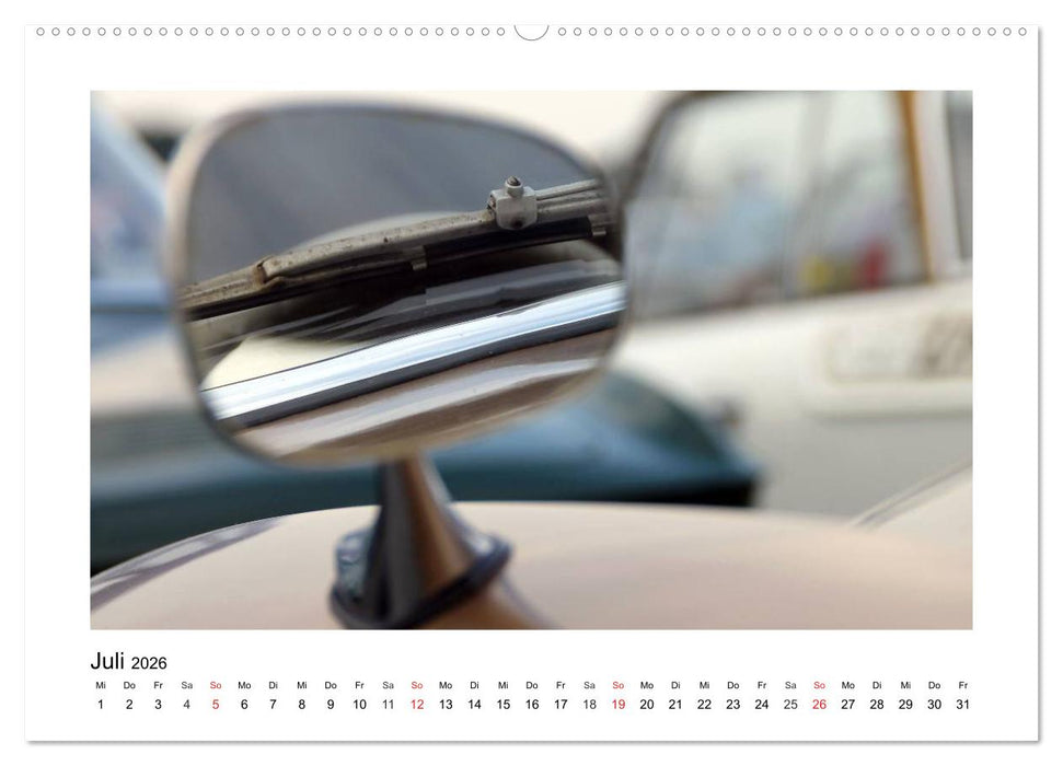 Eine Legende lebt, der Karmann-Ghia (CALVENDO Premium Wandkalender 2026)