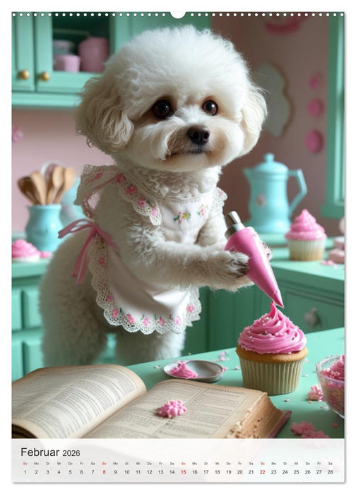 Daily Dogs – Tierisch menschlich (CALVENDO Premium Wandkalender 2026)