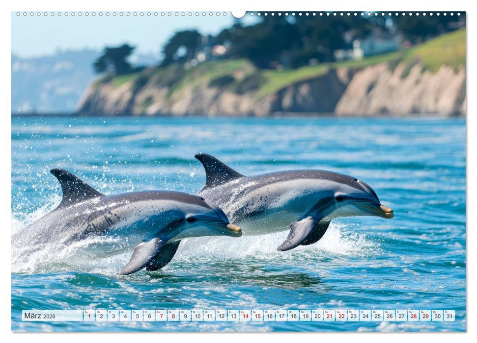OZEANWELTEN Faszination Meerestiere (CALVENDO Wandkalender 2026)