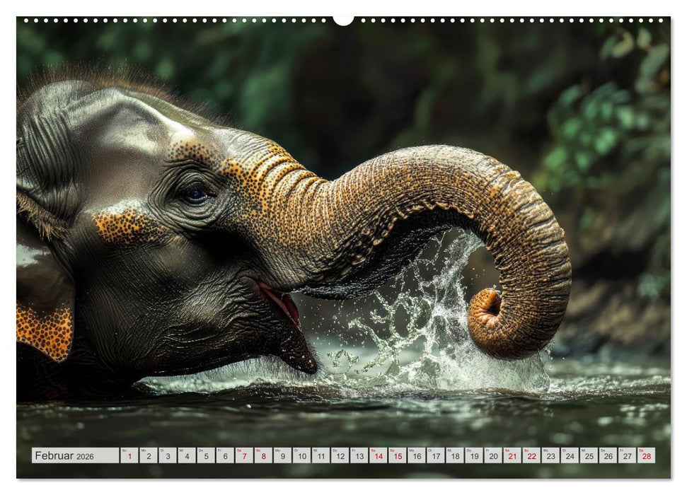 TIERWELT AFRIKA Faszination Wildnis (CALVENDO Wandkalender 2026)