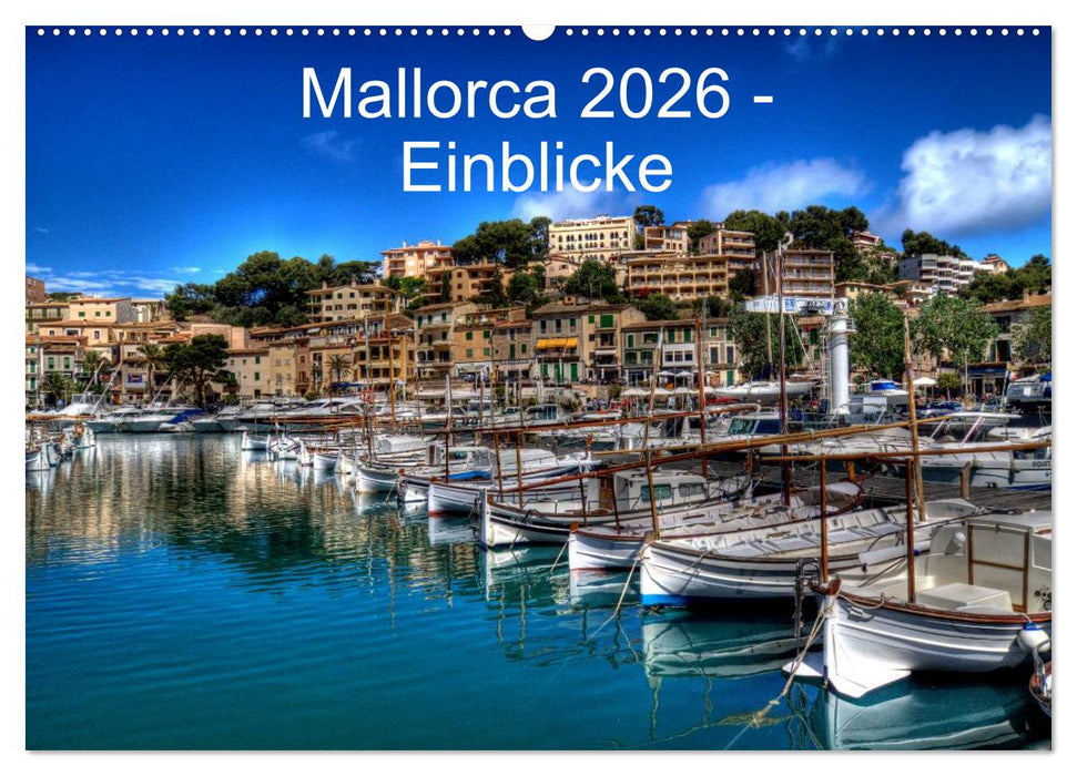 Mallorca 2026 - Einblicke (CALVENDO Wandkalender 2026)