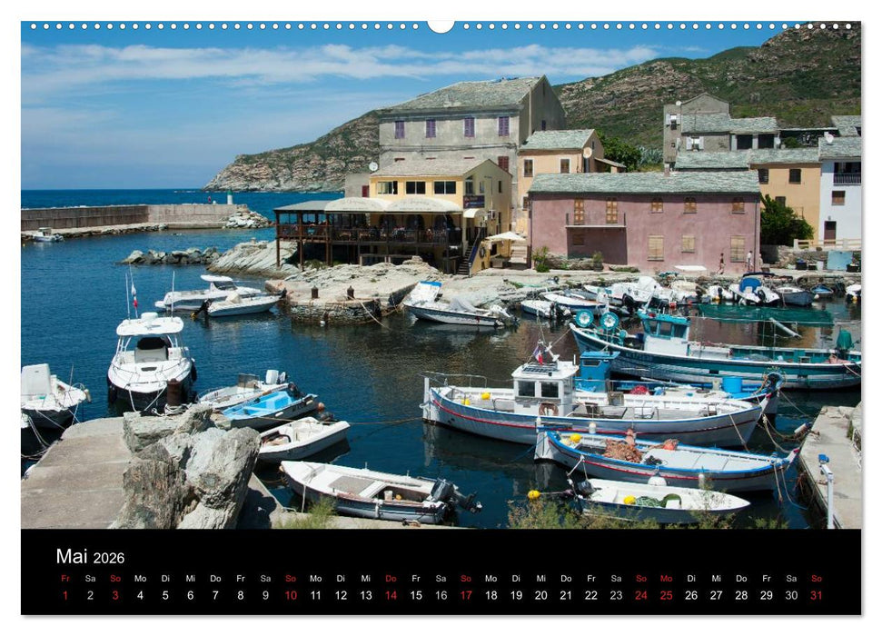 Korsika Insel der Schönheit (CALVENDO Premium Wandkalender 2026)