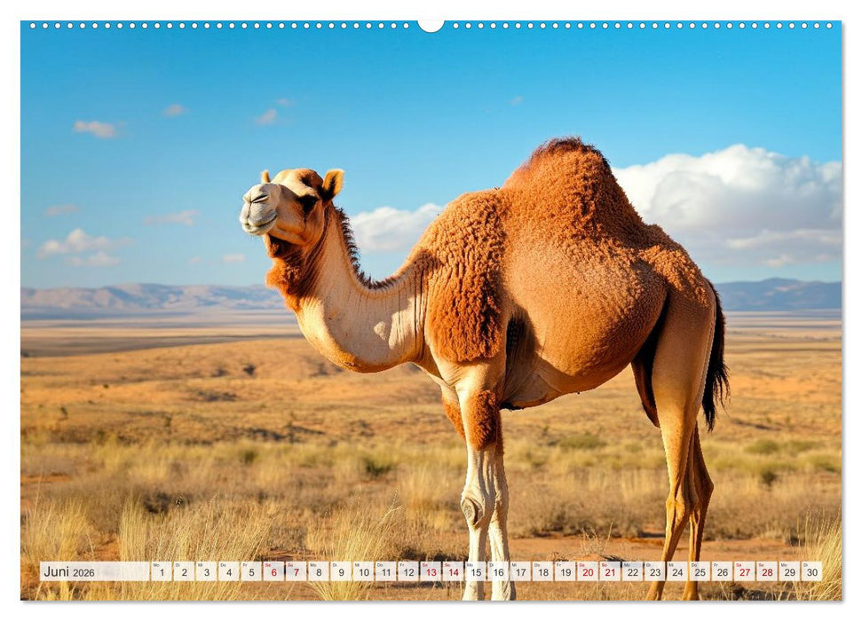 TIERWELT AFRIKA Faszination Wildnis (CALVENDO Premium Wandkalender 2026)