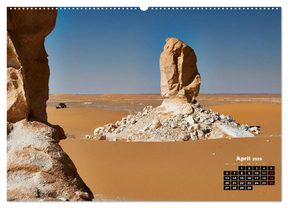 Ägypten – westliche Wüsten (CALVENDO Wandkalender 2026)