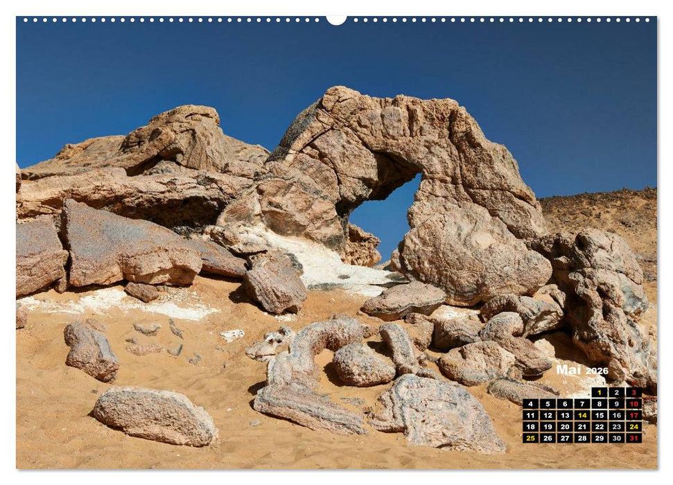Ägypten – westliche Wüsten (CALVENDO Wandkalender 2026)