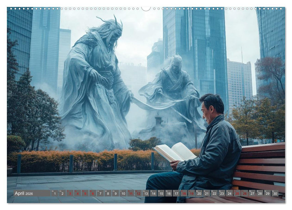 Lesen ist eine Reise durch Zeit und Raum (CALVENDO Wandkalender 2026)