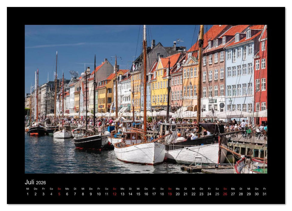 Kopenhagen (CALVENDO Premium Wandkalender 2026)