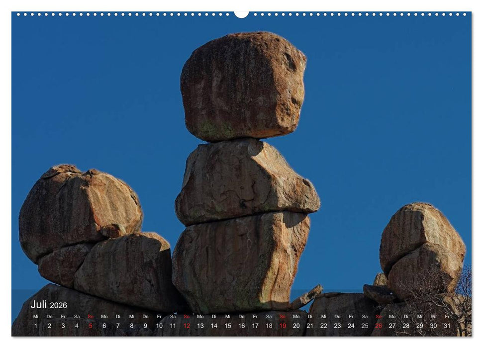 Zimbabwe (CALVENDO Premium Wandkalender 2026)