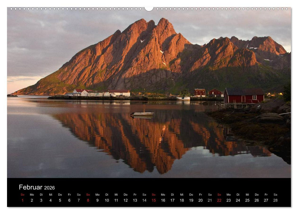 Norwegen - Faszination des Nordens (CALVENDO Premium Wandkalender 2026)