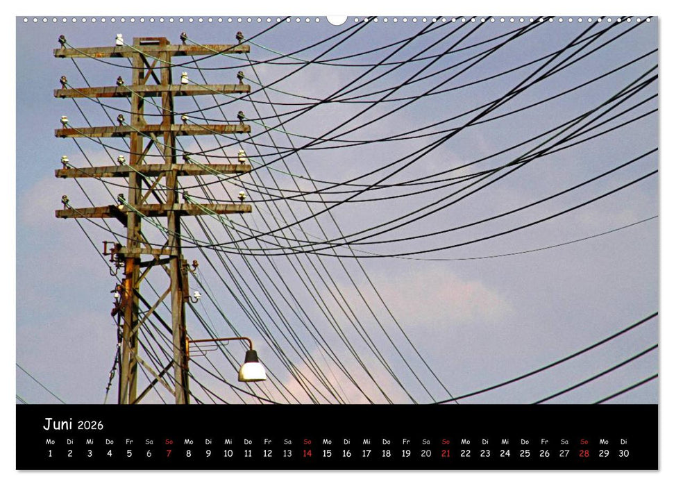 Unter Strom (CALVENDO Premium Wandkalender 2026)