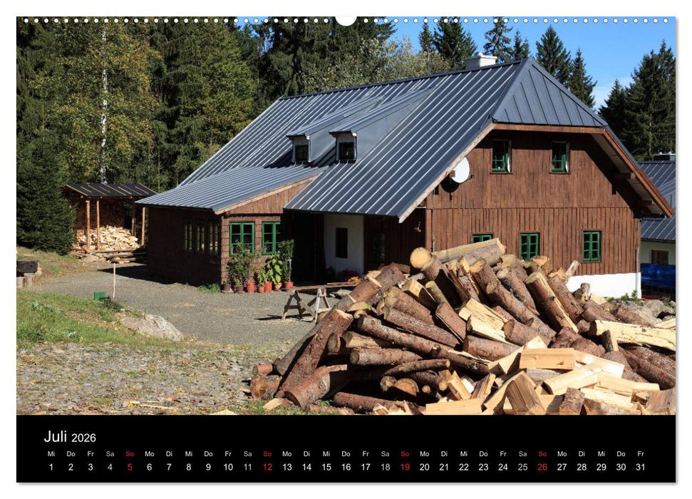 BÖHMERWALD, Tschechische Republik (CALVENDO Premium Wandkalender 2026)