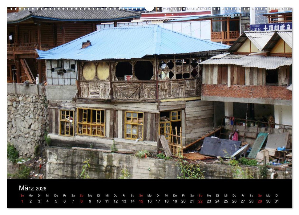 Impressionen aus China (CALVENDO Wandkalender 2026)