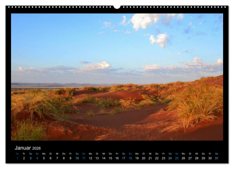 Namibia 2026 Farben der Wüste (CALVENDO Wandkalender 2026)