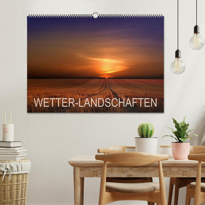 WETTER-LANDSCHAFTEN (CALVENDO Wandkalender 2026)