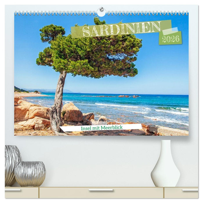 Sardinien Insel mit Meerblick (CALVENDO Premium Wandkalender 2026)