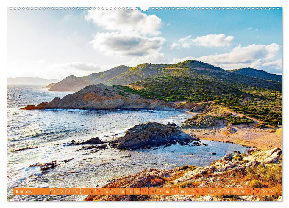 Sardinien Insel mit Meerblick (CALVENDO Premium Wandkalender 2026)