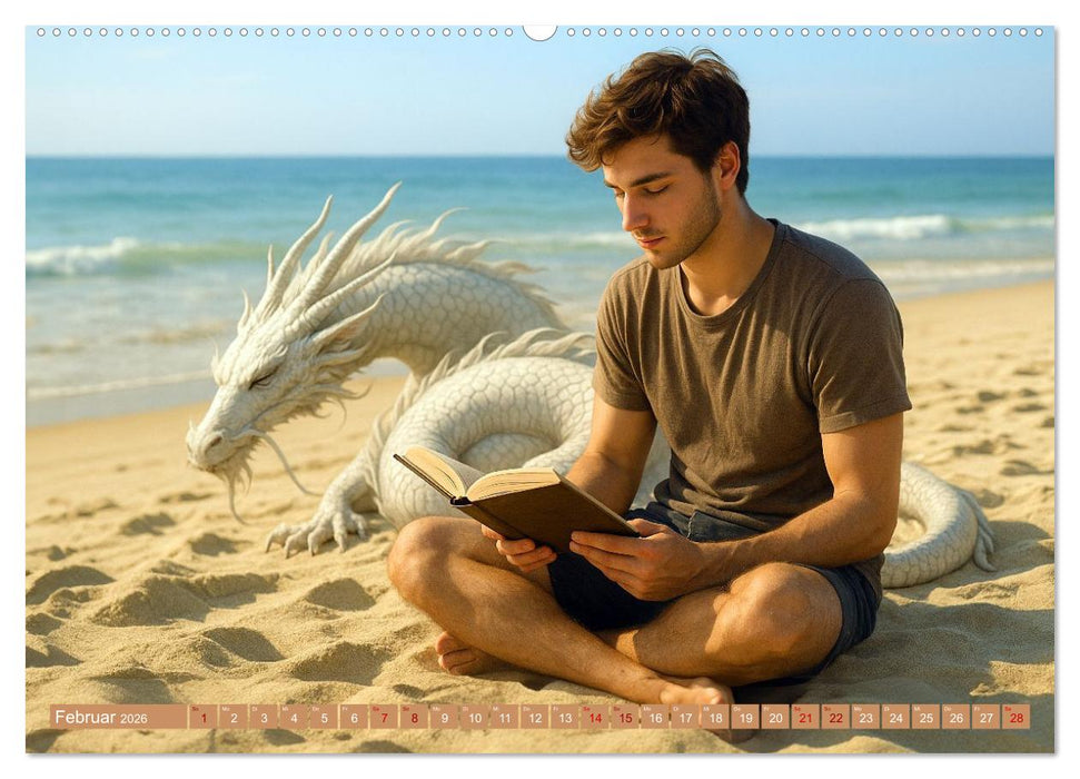 Lesen ist eine Reise durch Zeit und Raum (CALVENDO Premium Wandkalender 2026)