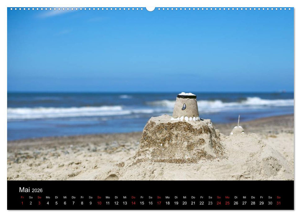 Dänemarks Nordseeküste (CALVENDO Wandkalender 2026)