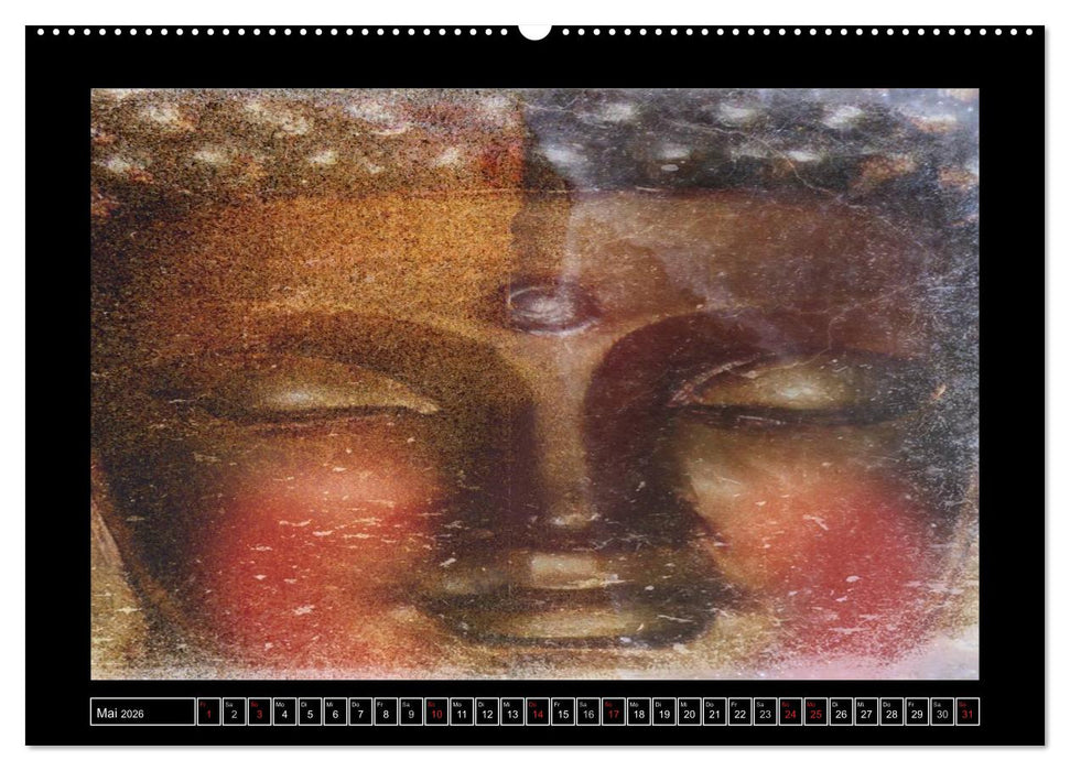 Buddha - Harmonie und Entspannung (CALVENDO Wandkalender 2026)