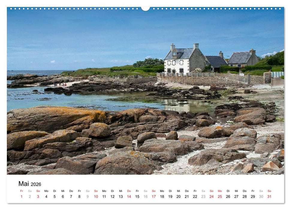Bretonische Impressionen (CALVENDO Wandkalender 2026)
