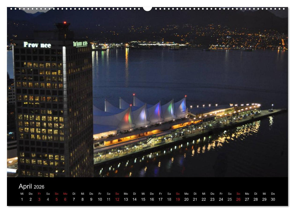 Vancouver und Vancouver Island 2026 (CALVENDO Wandkalender 2026)