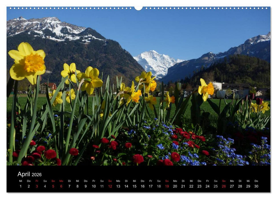 Berner Oberland (CALVENDO Premium Wandkalender 2026)