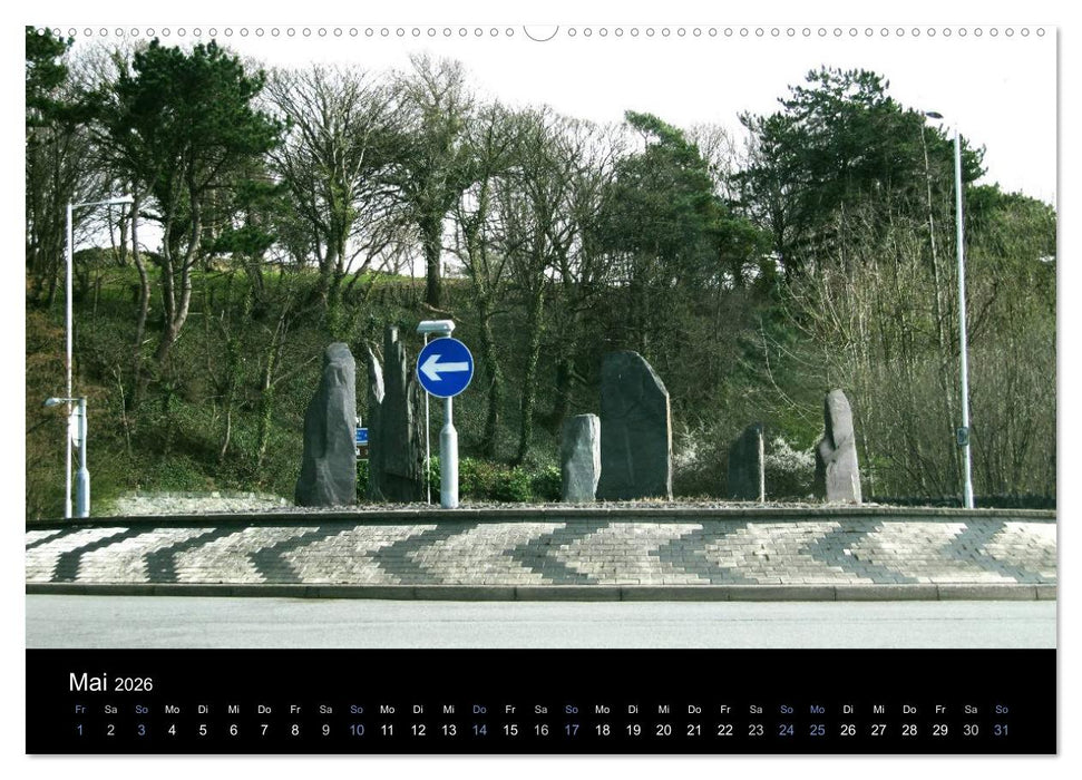 Steinkreise Großbritanniens (CALVENDO Premium Wandkalender 2026)