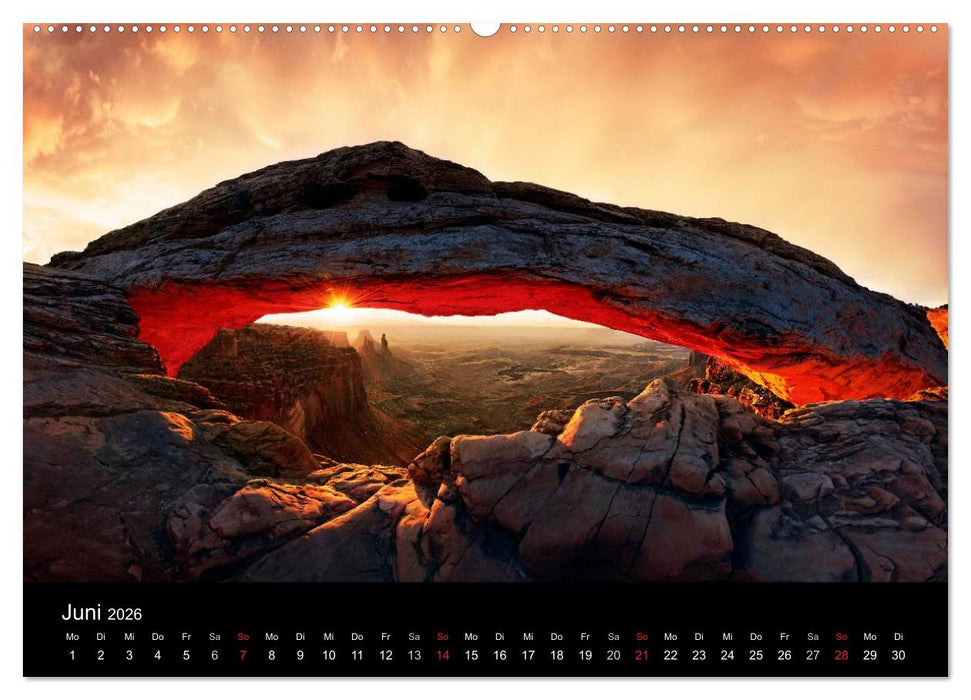 USA Süd-West (CALVENDO Premium Wandkalender 2026)