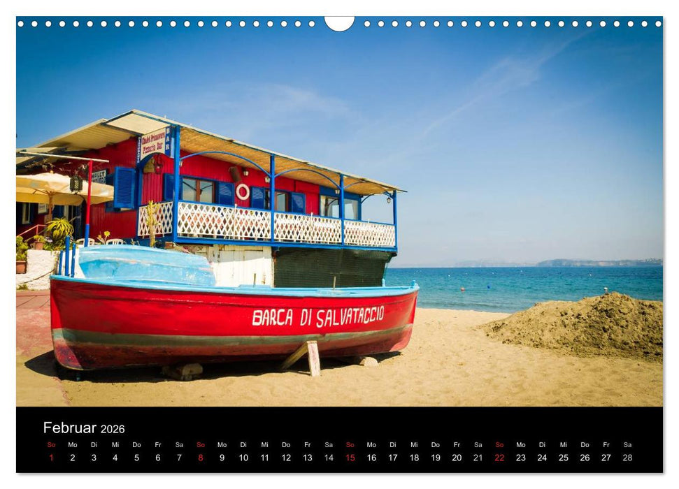 Insel Ischia (CALVENDO Wandkalender 2026)