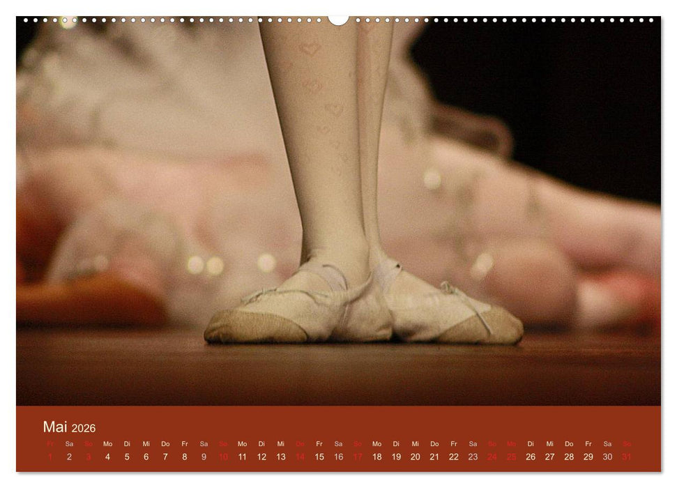 Mädchenträume - Ballett und Tanz (CALVENDO Wandkalender 2026)