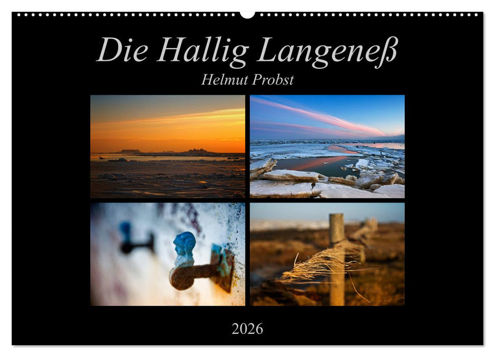 Die Hallig Langeneß (CALVENDO Wandkalender 2026)