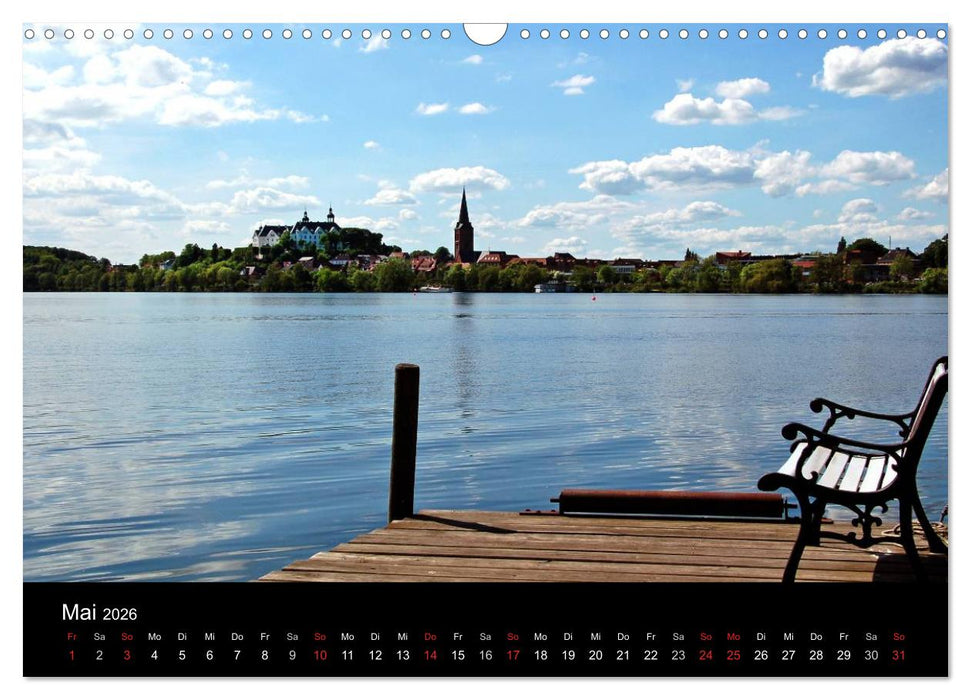 Plön - die Stadt am See (CALVENDO Wandkalender 2026)