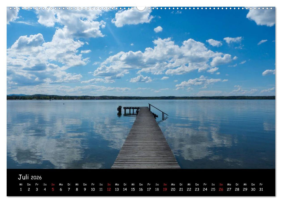 Starnberger See - Silent Moments (CALVENDO Premium Wandkalender 2026)