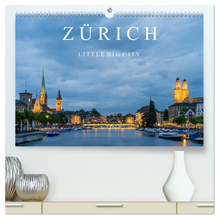 ZÜRICH - Little Big City (CALVENDO Premium Wandkalender 2026)