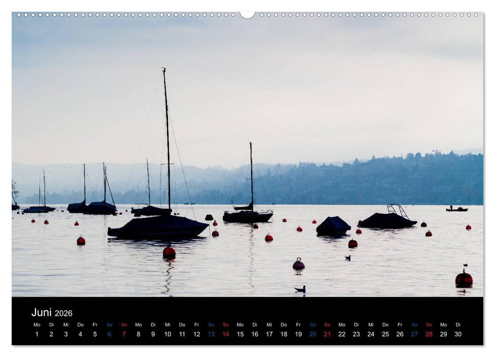 ZÜRICH - Little Big City (CALVENDO Premium Wandkalender 2026)