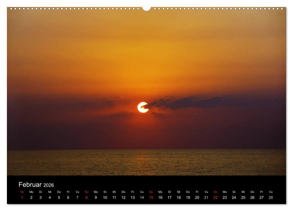 Kalabrien: Wo die Sonne Urlaub macht (CALVENDO Premium Wandkalender 2026)