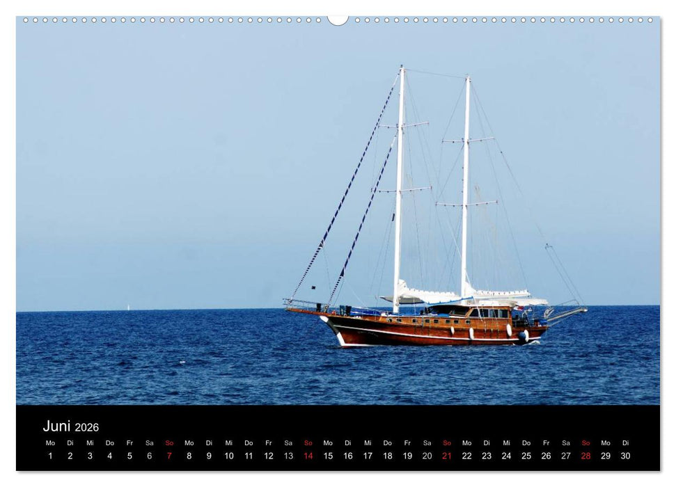 Kalabrien: Wo die Sonne Urlaub macht (CALVENDO Premium Wandkalender 2026)