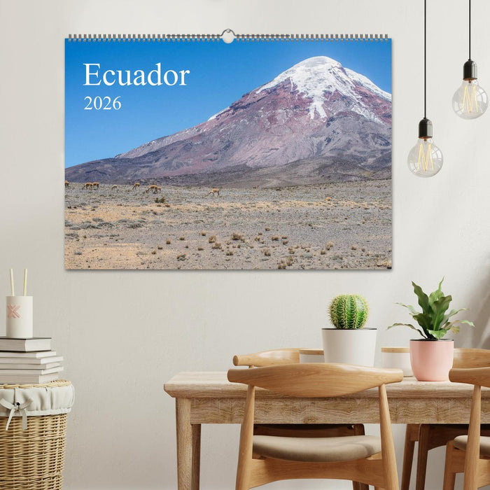 Ecuador (CALVENDO Wandkalender 2026)