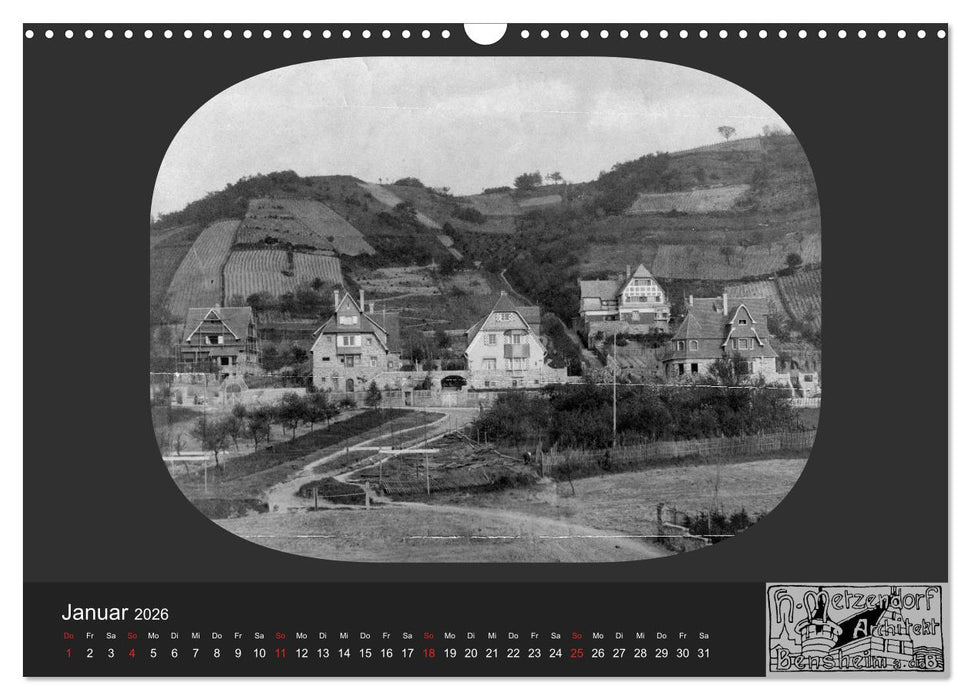 Lebensräume um 1900 (CALVENDO Wandkalender 2026)