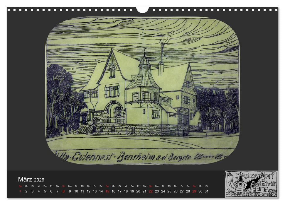 Lebensräume um 1900 (CALVENDO Wandkalender 2026)
