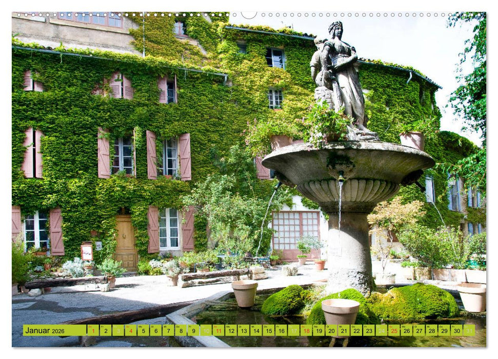 Wo die Provence am schönsten ist (CALVENDO Premium Wandkalender 2026)