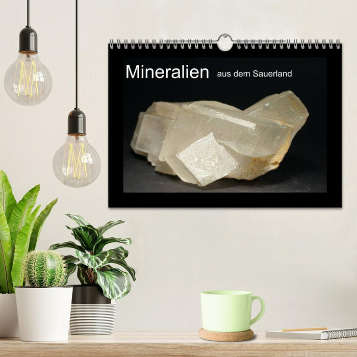 Mineralien aus dem Sauerland (CALVENDO Wandkalender 2026)