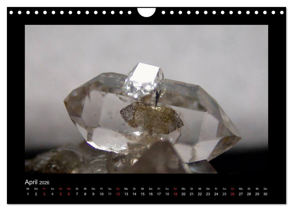 Mineralien aus dem Sauerland (CALVENDO Wandkalender 2026)