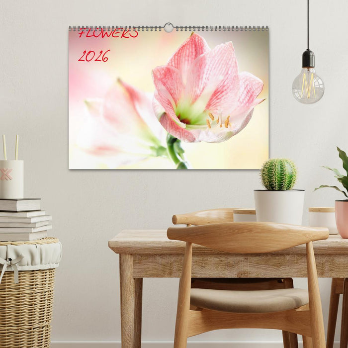 Flowers / 2026 (CALVENDO Wandkalender 2026)