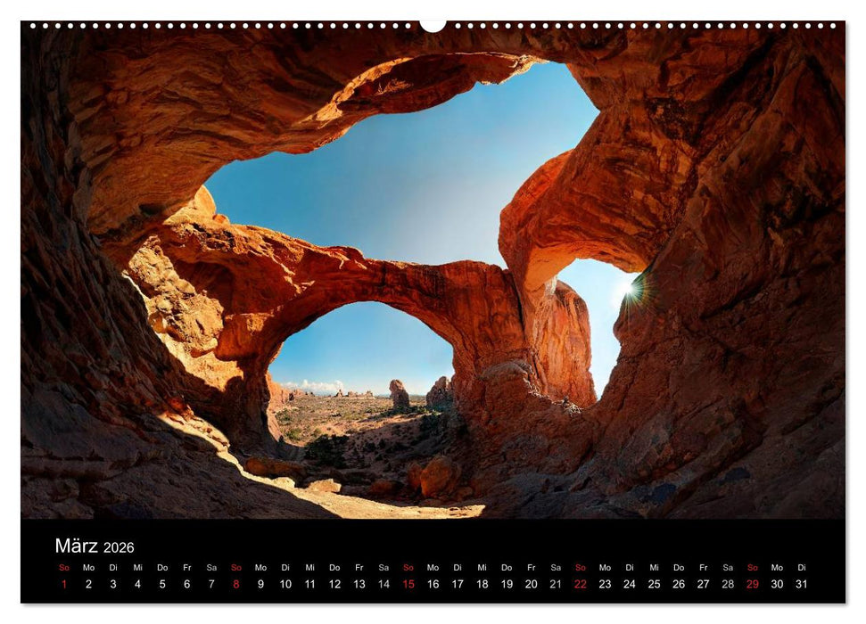 USA Süd-West (CALVENDO Wandkalender 2026)