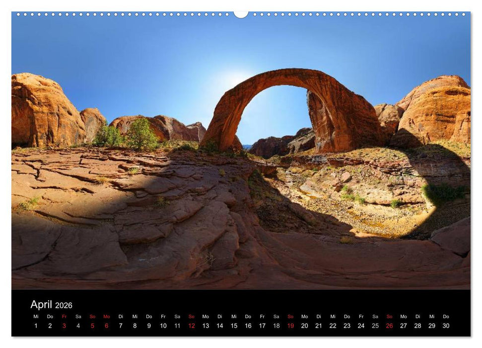 USA Süd-West (CALVENDO Wandkalender 2026)