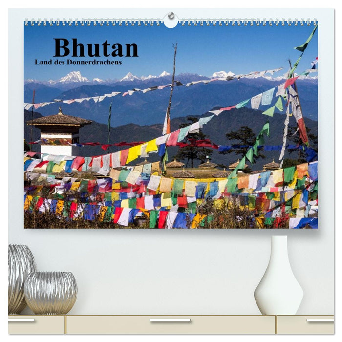 Bhutan 2026 - Land des Donnerdrachens (CALVENDO Premium Wandkalender 2026)