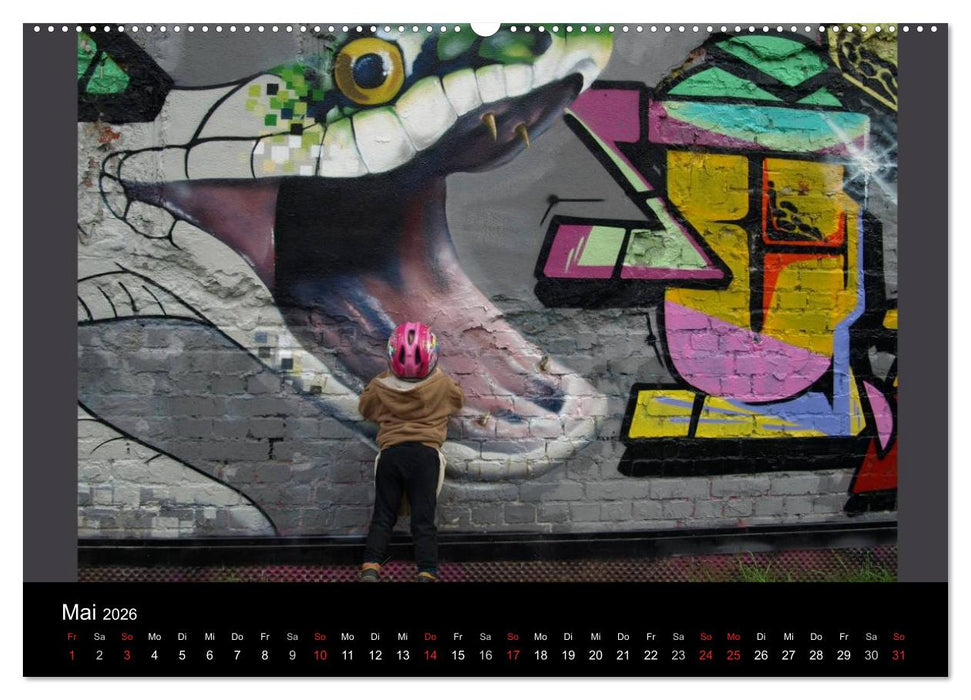 Grafitti 2026 (CALVENDO Premium Wandkalender 2026)